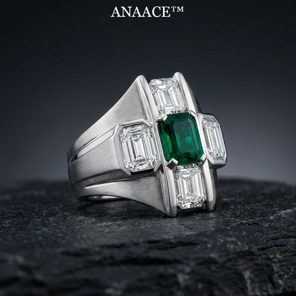 Verdant Axis Signature Ring