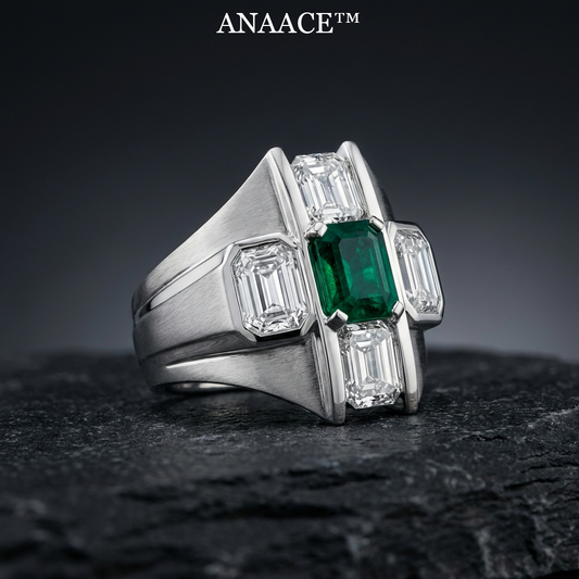 Anaace™ Verdant Axis Signature Ring