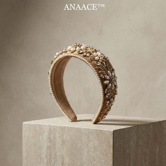 Anaace™ Imperial Pearl Bloom Headband