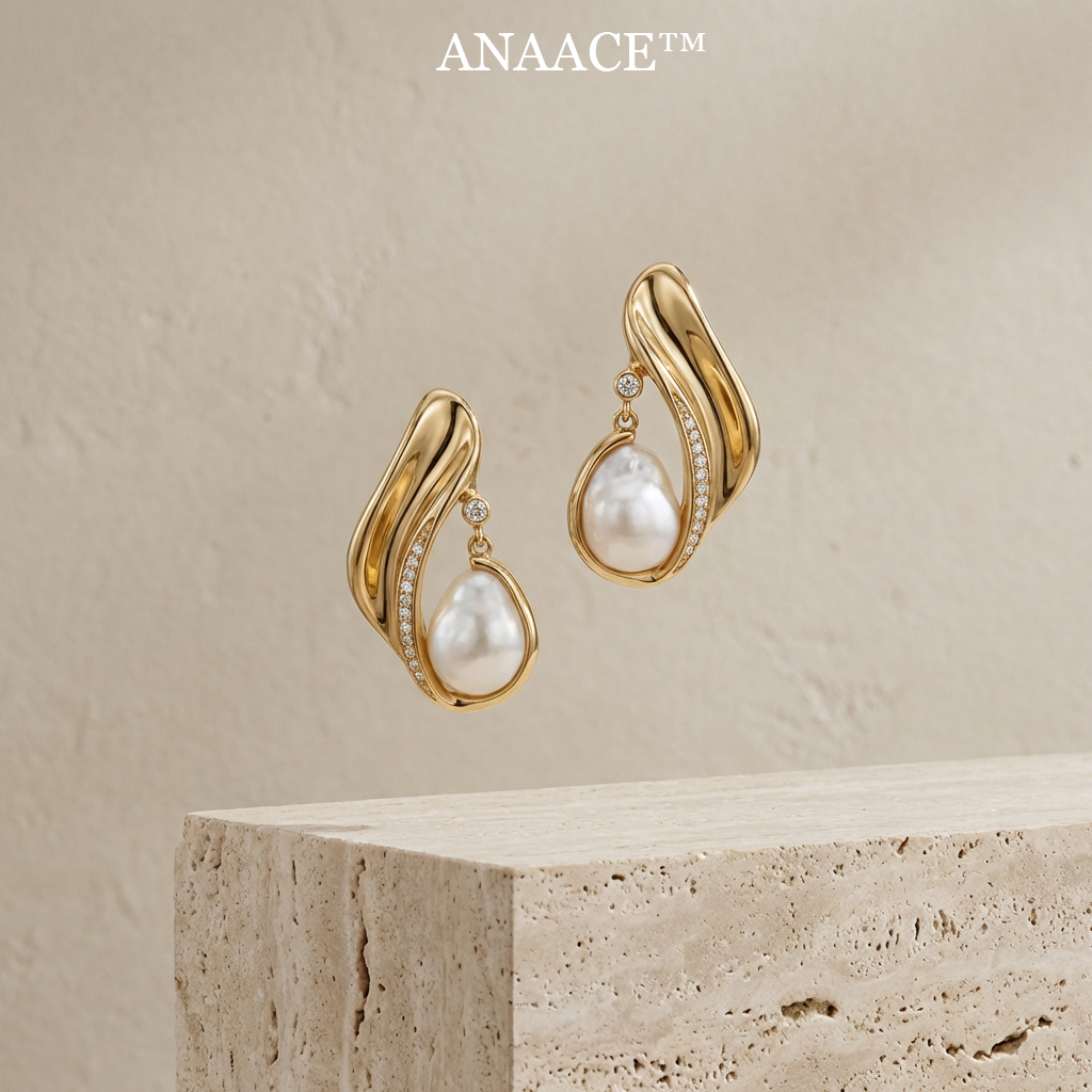 Aurelia Pearl Cascade Earrings
